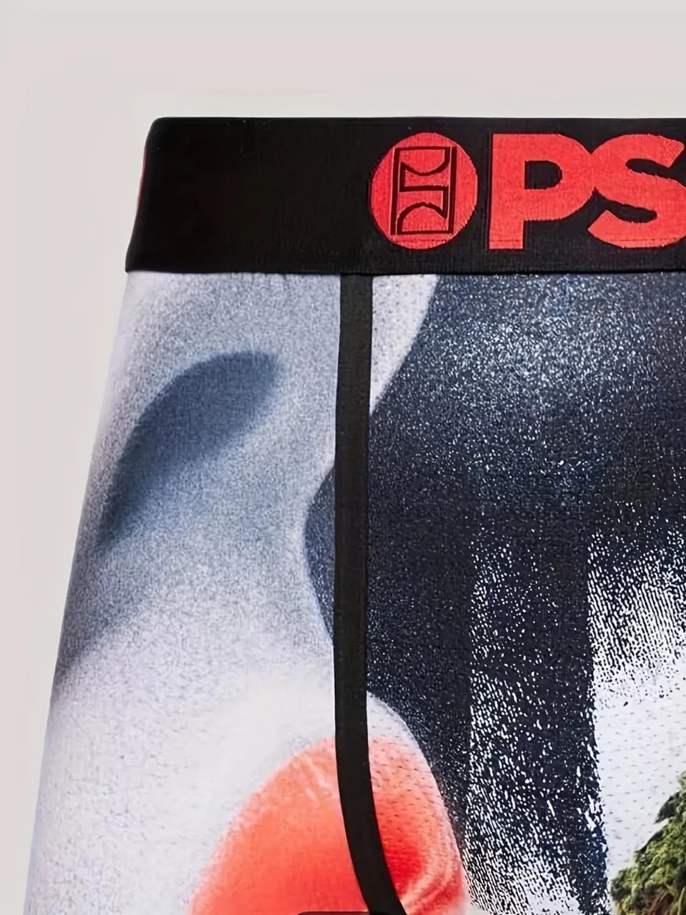 PSD Breathable Men's Vegetation Print Boxer Briefs - Image 2